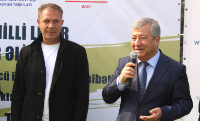 Nizami rayonunda Ümummilli Lider Heydər Əliyevin anadan olmasının 103-cü ildönümü münasibətilə futbol turniri keçirilib