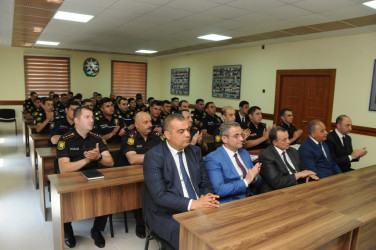 Nizami rayonunda 2 iyul – Azərbaycan Polisi Günü qeyd edilib
