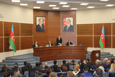 Nizami rayonunda 2025-2026-cı illərin qış mövsümünə hazırlıq və qarşıda duran vəzifələrlə bağlı müşavirə keçirilib