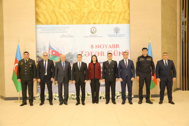 Nizami rayonunda Zəfər Gününün 5-ci ildönümü münasibətilə möhtəşəm tədbir keçirilib