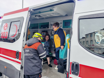 Keşlə qəsəbəsi, Sabir küçəsində yağışın yaratdığı fəsadlar aradan qaldırılır