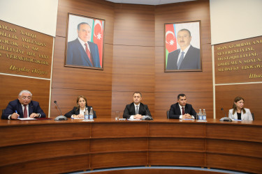 Nizami rayonunda cənab Prezident İlham Əliyevin YAP-ın VIII Qurultayındakı nitqindən irəli gələn vəzifələrin icrası ilə bağlı müşavirə keçirilib