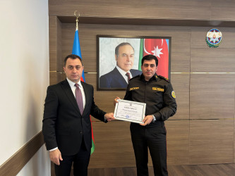 Nizami Rayon İcra Hakimiyyətində Fövqəladə Hallar Nazirliyinin 20-ci ildönümü münasibətilə görüş keçirilib