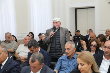 Rayon İcra Hakimiyyəti başçısının may ayında növbəti səyyar qəbulları keçirilib