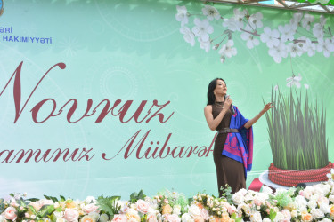 Nizami rayonunda Novruz şənliyi keçirilib