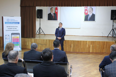 Rayon İcra Hakimiyyətinin başçısı növbəti səyyar qəbul keçirib