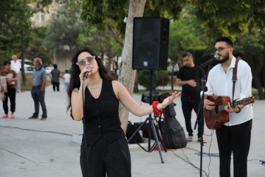Nizami rayonunda yay konsertləri davam edir