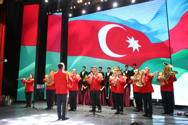 Nizami rayonunda Zəfər Gününün 5-ci ildönümü münasibətilə möhtəşəm tədbir keçirilib