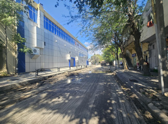 Nizami rayonunda yol infrastrukturunun yenilənməsi işləri davam etdirilir