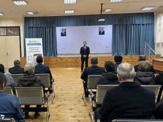 Nizami Rayon İcra Hakimiyyətinin başçısı Coşqun Cəbrayılov növbəti səyyar qəbul keçirib