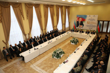 Nizami rayonunda Azərbaycan Respublikasının Konstitusiyasının qəbulunun 30 illiyi münasibətilə tədbir keçirilib