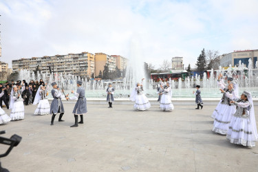 Nizami rayonunda Novruz bayramı münasibətilə ümumrayon şənliyi keçirilib