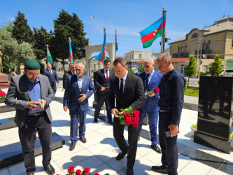 Vətən müharibəsi şəhidi Rəfael İbrahimovun doğum günündə xatirəsi anılıb