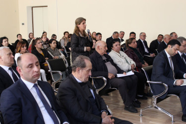 Nizami Rayon İcra Hakimiyyətinin başçısı Coşqun Cəbrayılovun sakinlərlə növbəti səyyar qəbulu keçirilib