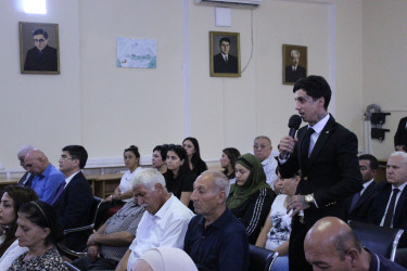 Nizami rayonunda sakinlərlə növbəti səyyar görüş keçirilib