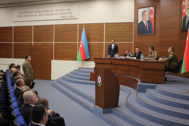 Nizami rayonunda mülki müdafiənin təşkili sahəsində görülən işlərlə bağlı müşavirə keçirilib