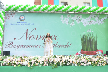 Nizami rayonunda Novruz şənliyi keçirilib