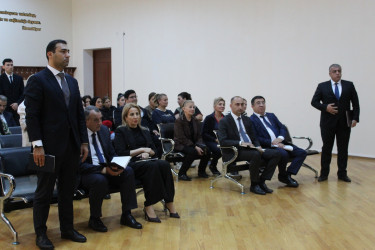 Rayon İcra Hakimiyyətinin başçısı Coşqun Cəbrayılov rayon sakinləri ilə növbəti səyyar qəbul keçirib