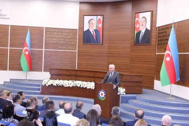 Nizami rayonunda “Qərbi Azərbaycan irsi” kitabının I cildinin təqdimat mərasimi keçirilib