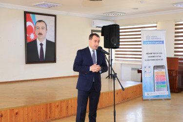 Nizami Rayon İcra Hakimiyyətinin başçısı aprel ayında növbəti səyyar qəbullar keçirib