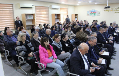 Nizami Rayon İcra Hakimiyyətinin başçısı  növbəti səyyar qəbul keçirib