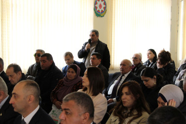 Rayon İcra Hakimiyyətinin başçısı növbəti səyyar qəbul keçirib