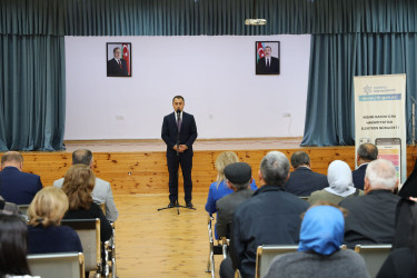 Nizami Rayon İcra Hakimiyyətinin başçısı tərəfindən oktyabr ayında növbəti səyyar qəbullar keçirilib