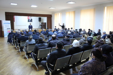 Rayon İcra Hakimiyyətinin başçısı növbəti səyyar qəbul keçirib