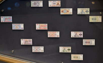 Azərbaycan Respublikasının Prezidenti cənab  İlham Əliyev Mərkəzi Bankın yeni binasının açılışında iştirak edib
