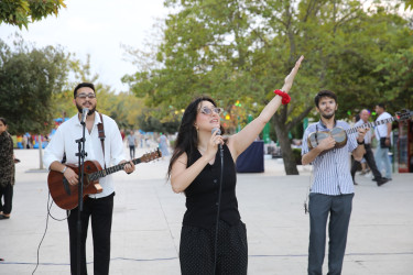 Nizami rayonunda yay konsertləri davam edir