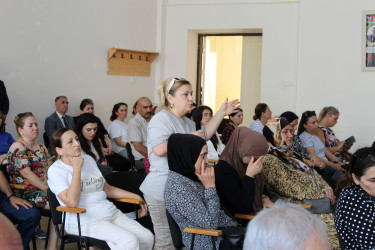 Nizami Rayon İcra Hakimiyyətinin başçısı Coşqun Cəbrayılov iyul ayında növbəti səyyar qəbullar keçirib