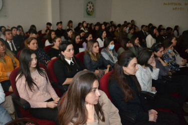 Nizami rayonunda “Heydər Əliyev və Azərbaycanda gənclər siyasəti” mövzusunda tədbir keçirilib