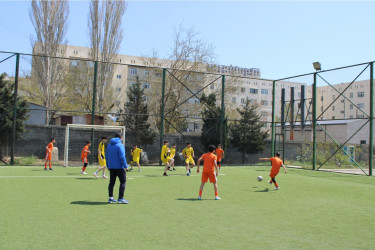 Nizami rayonunda Ümummilli Lider Heydər Əliyevin anadan olmasının 103-cü ildönümü münasibətilə futbol turniri keçirilib