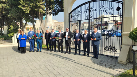 Vətən müharibəsi şəhidi Pənahov Ülvinin məzarı ziyarət edilib