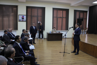 Rayon İcra Hakimiyyətinin başçısı növbəti səyyar qəbul keçirib