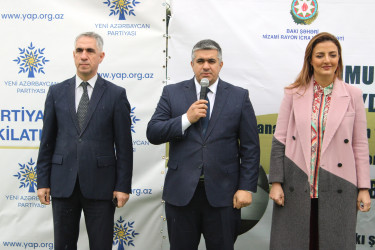 Nizami rayonunda Ümummilli Lider Heydər Əliyevin anadan olmasının 103-cü ildönümü münasibətilə futbol turniri keçirilib