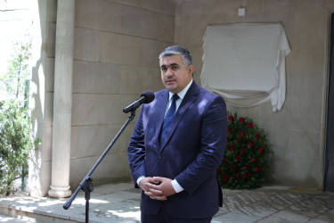 Nizami rayonunda Milli Qəhrəman İqor Kşnyakinin xatirə lövhəsinin açılışı olub
