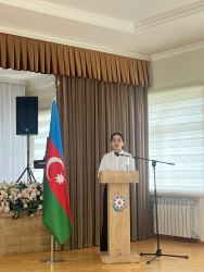Nizami rayonunda “Heydər Əliyev və Azərbaycan tarixi” mövzusunda referat yazı müsabiqəsinin yekun mərhələsi keçirilib