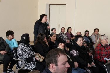 Nizami Rayon İcra Hakimiyyətinin başçısı Coşqun Cəbrayılovun sakinlərlə növbəti səyyar qəbulu keçirilib