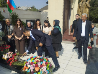 Vətən müharibəsi şəhidi Əhmədov Nicat Həsən oğlunun xatirəsi anılıb