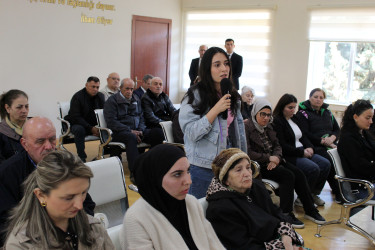 Rayon İcra Hakimiyyətinin başçısı Coşqun Cəbrayılov vətəndaşlarla növbəti səyyar qəbul keçirib