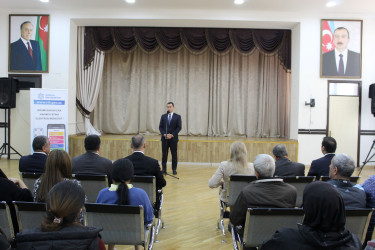İcra Hakimiyyətinin başçısı Coşqun Cəbrayılov rayon sakinləri ilə növbəti səyyar qəbul keçirib