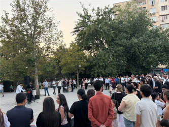 Nizami rayonunda açıq hava konserti təşkil edilib