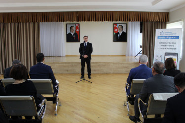 Rayon İcra Hakimiyyətinin başçısı Coşqun Cəbrayılov vətəndaşlarla növbəti səyyar qəbul keçirib