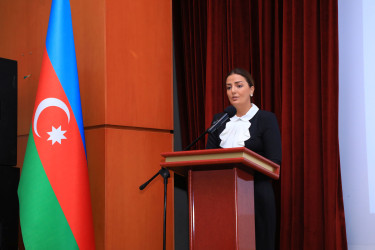 Nizami rayonunda “Ümummilli Lider Heydər Əliyev – tarix yazan və yaradan Dahi Şəxsiyyət” mövzusunda konfrans keçirilib