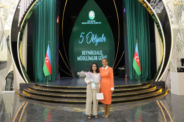 Nizami rayonunda Beynəlxalq Müəllimlər Günü münasibətilə tədbir keçirilib