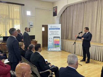 Rayon İcra Hakimiyyətinin başçısı Coşqun Cəbrayılov rayon sakinləri ilə növbəti səyyar qəbul keçirib