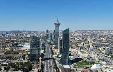 Azərbaycan Respublikasının Prezidenti cənab  İlham Əliyev Mərkəzi Bankın yeni binasının açılışında iştirak edib