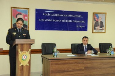 Nizami rayonunda 2 iyul – Azərbaycan Polisi Günü qeyd edilib