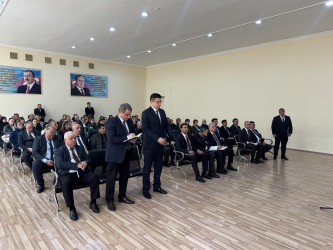 Nizami Rayon İcra Hakimiyyətinin başçısı rayon sakinləri ilə növbəti səyyar qəbul keçirib